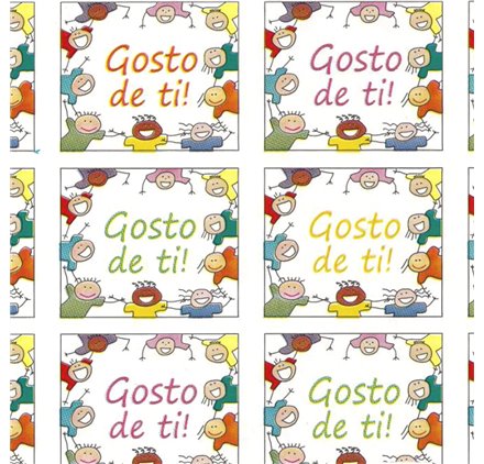 Papel de Embrulho 70cm Playtime Patchwork