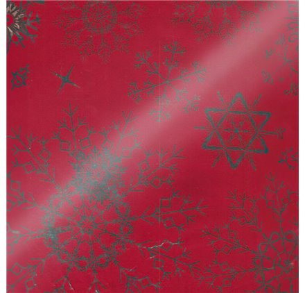 Papel de Embrulho 70cm Crimson Crystal