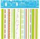 Papel de Embrulho 70cm Greenery Doodles