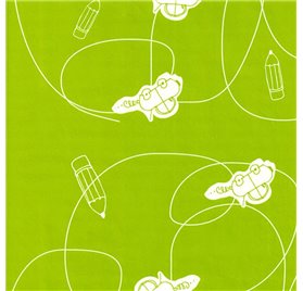 Papel de Embrulho 70cm Playful Polka