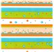 Papel de Embrulho 70cm Sunset Stripes