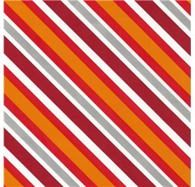 Papier Prezentowy 70cm Sunset Stripes