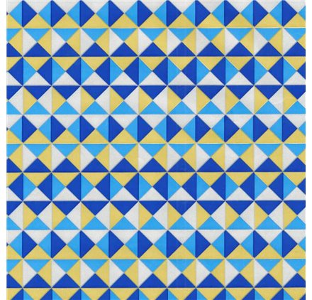 Papel de Embrulho 70cm Cubist's Dream
