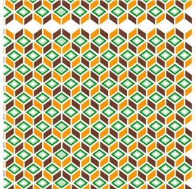 Papel de Embrulho 70cm Autumn Geometrics