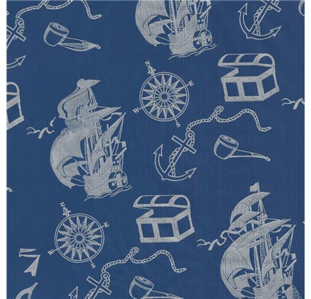 Papel de Embrulho 70cm Playful Pals Patchwork