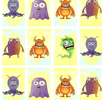 Papel de Embrulho 70cm Monstrous Mischief