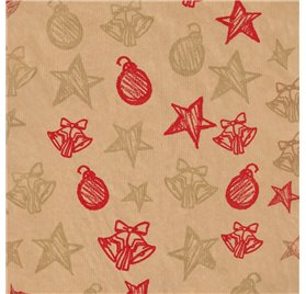 Papel de Embrulho 70cm Rustic Starlight
