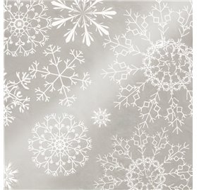 Papel de Embrulho 70cm Midnight Snow