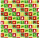 Papel de Embrulho 70cm Festive Patchwork