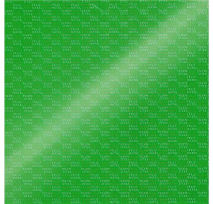 Papel de Embrulho 70cm Merry Mistletoe