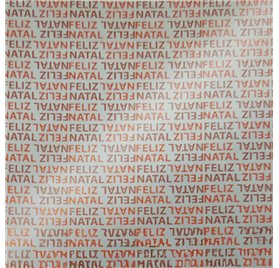 Papel de Embrulho 70cm Crimson Cheer