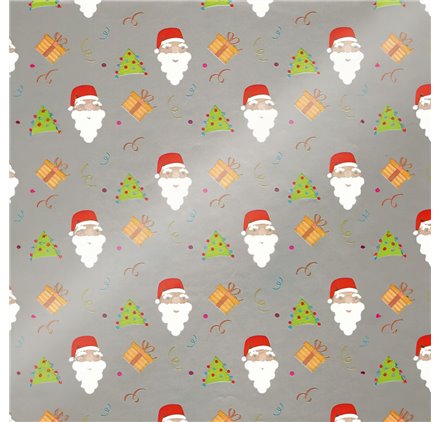 Papel de Embrulho 70cm Gingerbread Glee