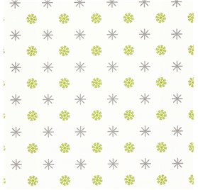 Papel de Embrulho 70cm Snowy Flakes Serenity