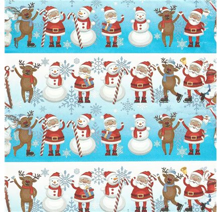 Papel de Embrulho 70cm Winter Cheer