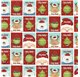 Papel de Embrulho 70cm Santa's Blocks