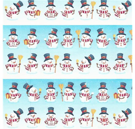 Papier do pakowania Frosty Joy Parade
