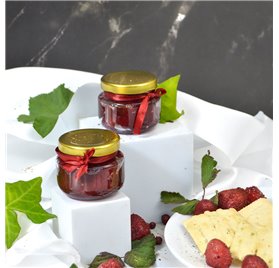 Petit Pot en verre de Confitures Jade 65ml 