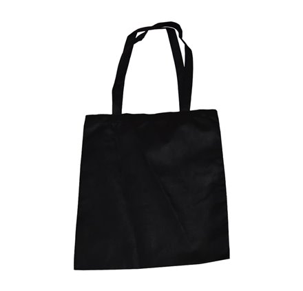 Grand sac TNT anse noire 40x35cm