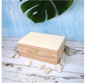 Caja madera Treasure 190x120x84mm