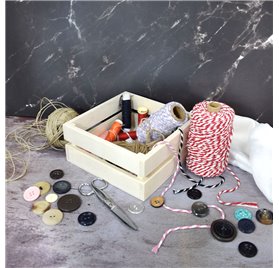 Wooden box Rebelde Artisan 167x167x75mm