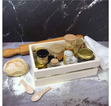 Wooden box Rebelde Artisan 242x167x75mm