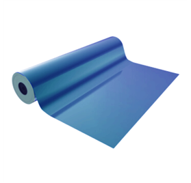 Polipropileno metalizado liso azul 70cm 50 metros