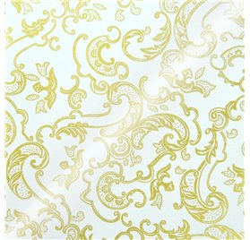 Papel de Regalo 70cm Golden Paisley Whimsy