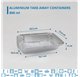 Bandejas de aluminio Rebelde To Go 800ml con tapa