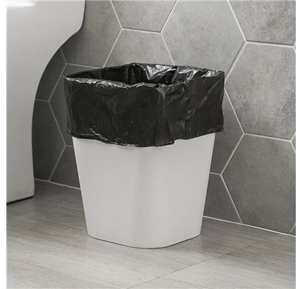 Saco para lixo Preto 52x60cm