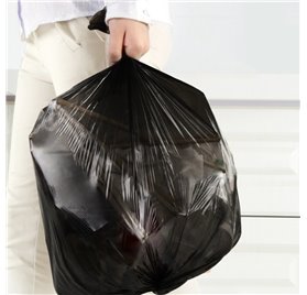 Saco para lixo Preto 60x80cm