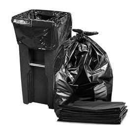 Saco para lixo Preto 80x90cm