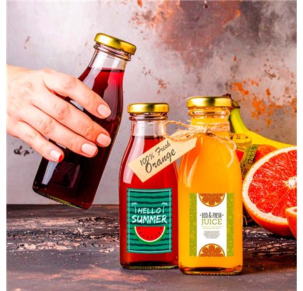 Frasco polpa tomate 250ml 25cl Z Złotą Pokrywką