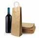 Sacs Kraft pour 1 Bouteille 14x9x39cm 