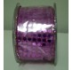 Fita rosa com lantejoulas 63mm x 15m