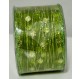 Nastro verde con brillantini 62mm x 15m