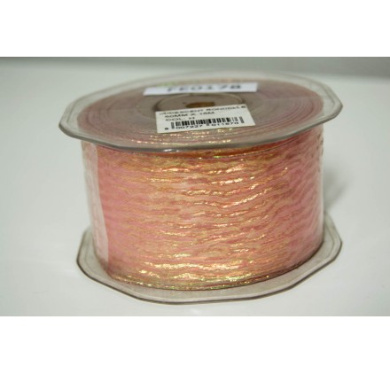 Fita organza amarela