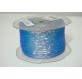 Fita organza azul - efeito multicolor 50mm x 15m