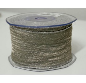 Fita tecido rede cinza