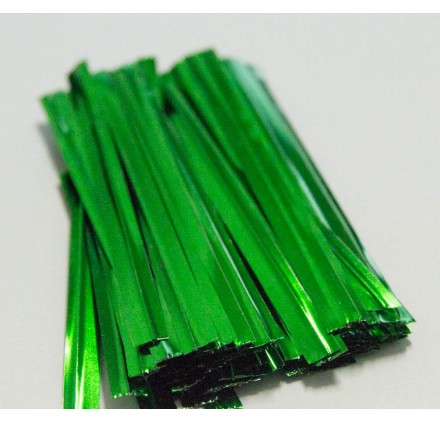 Atilhos para sacos verde