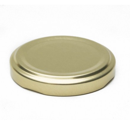 Cierres twist off doradas