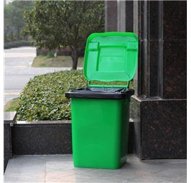 Bolsa para la basura 80x120cm Negro - 60my