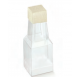 Box white balls for 1 bottle with window