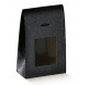Saco com janela 115x55x180mm Pelle Nero