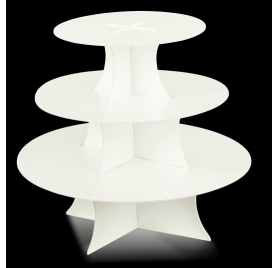 Box palline bianche per 1 bottiglia con finestra