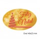 Etiqueta / Rótulo - Feliz Natal 1