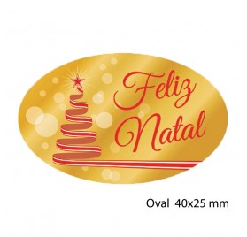 Etiqueta / Rótulo - Feliz Natal 1