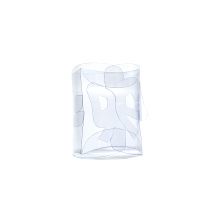 tie box 70x60x30mm white balls