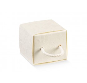 CASSETTO c/cordino harmony bianco 45x45x40