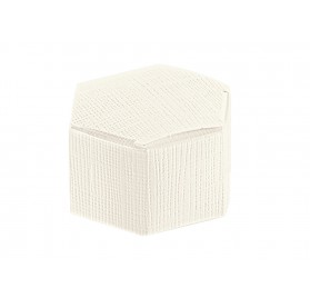 ESAGONO Seta Bianco 60x30