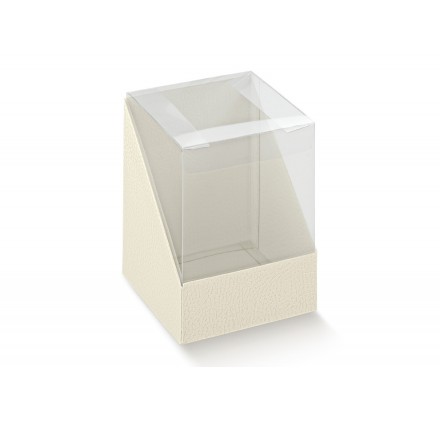 DUO pelle bianco 65x65x45